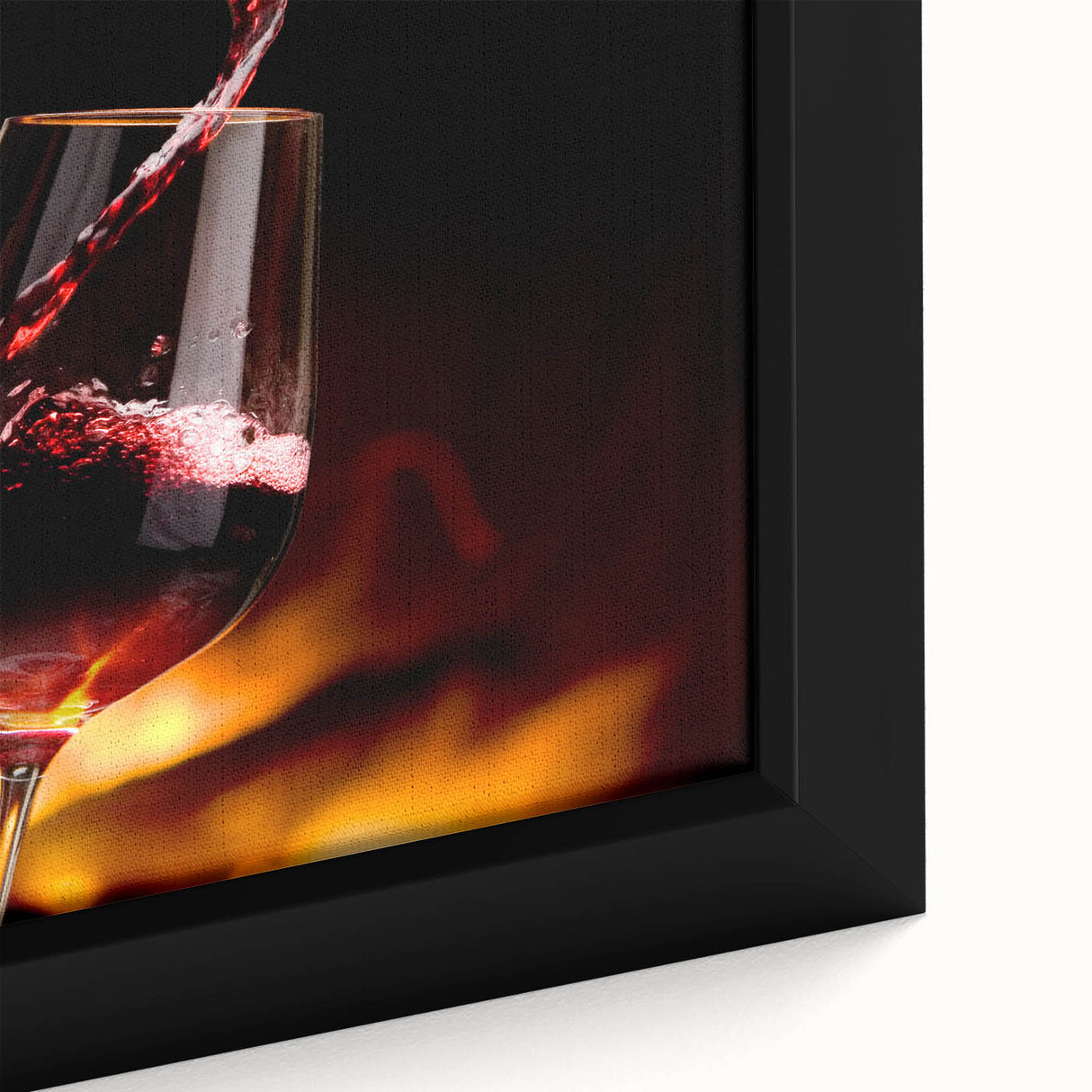 Kitchen Wall Art - Elegant Red Wine Pouring Modern Kitchen Art