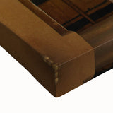 Large art of a Tunisian landscape in black and white on stretched canvas, suitable for bedroom wall decor.