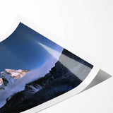 Extra large wall art featuring a line art design of flowers in black on a white background.