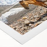 Extra large rolled canvas featuring a vibrant floral scene in Asia, ideal for art wall dining room placement.