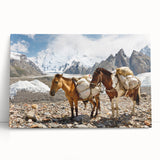 Monochrome landscape of Asian scenery on stretched canvas, ideal for kitchen wall art.