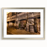 Textured art of an abstract Philippine landscape in muted earth tones on a framed silver mat, suitable for bedroom decor.