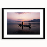 Abstract art print of colorful, textured scenery inspired by Sri Lanka on a large framed canvas, ideal for living room decor.