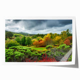 Adelaide cityscape with floral accents in soft pastel colors on extra large rolled canvas, ideal for dining room wall art.