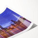 Extra large wall art featuring line art flowers in monochrome black and white, ideal for large living room decor.