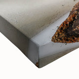 Black and white landscape art painting of Queensland, Australia on stretched canvas, suitable for bedroom wall decor.