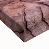 Black and white landscape art painting of Nova Scotia on stretched canvas, ideal for bedroom wall decor.