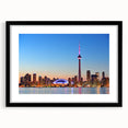 Extra large framed abstract art print of a textured, colorful Ontario scenery, ideal for living room decor.