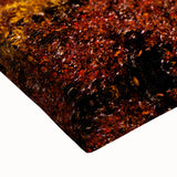 Black and white landscape art painting of Yukon scenery on stretched canvas, suitable for bedroom wall art.