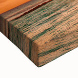 Black and white landscape art painting of a Caribbean beach on large stretched canvas, suitable for bedroom wall decor.