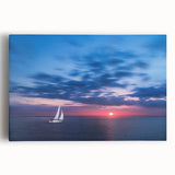 Black and white stretched canvas featuring a serene Caribbean beach scene, ideal for kitchen wall art or bedroom decor.