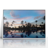 Large art print of a Caribbean scenery in Haiti.