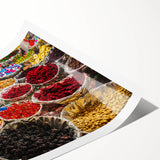 Extra large wall art featuring line art flowers in soft pastel shades on rolled canvas, ideal for large living room decor.