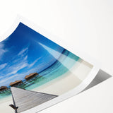 Extra large wall art featuring line art flowers in soft pastel shades on a rolled canvas, ideal for large living room decor.