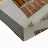 Black and white landscape art painting of a Caribbean coast on stretched canvas, ideal for bedroom wall art.