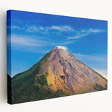 Large canvas print depicting a vibrant Central American landscape, ideal for kitchen wall art.