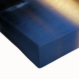 Black and white landscape art painting of Prague on stretched canvas, ideal for bedroom wall art.