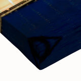 Large art of the Thames River in black and white tones on stretched canvas, ideal for bedroom wall decor.