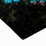 Large art of a black and white landscape painting of Nice, France on stretched canvas, ideal for bedroom wall decor.