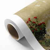 Art deco poster of Crete scenery in pastel shades on rolled canvas, ideal for nursery wall art.