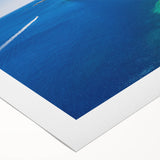 Art deco poster of Rhodes, Greece, featuring muted earth tones on rolled canvas, ideal for dining room decor.