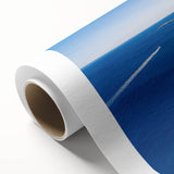 Art Deco poster of Rhodes, Greece scenery on rolled canvas, featuring pastel shades, ideal for nursery wall art.