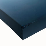 Black and white landscape art painting of Lake Como on large stretched canvas, ideal for bedroom wall decor.