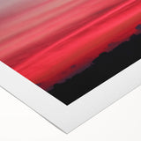 Art deco poster of Rome's skyline in muted earth tones on rolled canvas, suitable for dining room decor.