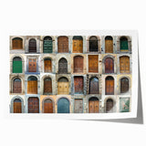 Rolled print of a Tuscan landscape featuring soft pastel shades, ideal for art wall dining room.