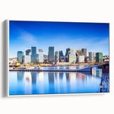 Vintage poster art of a scenic Norway landscape on framed canvas, featuring colorful art in extra large size.