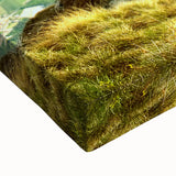 Black and white landscape painting of a Romanian rural scene on stretched canvas, suitable for bedroom decor.