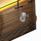 Large abstract wall art of St. Petersburg scenery in muted blue and gray tones on acrylic glass, ideal for dining room art.