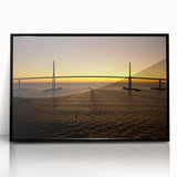 Large abstract wall art depicting a stylized St.