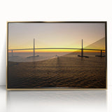 Acrylic print of St. Petersburg skyline with gold frames in art deco style, suited for modern nursery decor.