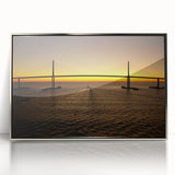 Large art print of a mid-century modernist St.