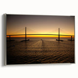 Landscape art painting of St. Petersburg with colorful architecture on black framed canvas, ideal for living room decor.