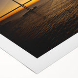 Art deco poster of St. Petersburg scenery in muted earth tones on rolled canvas, suitable for dining room wall art.