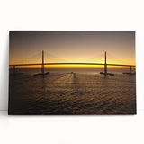 Black and white stretched canvas of St. Petersburg scenery, ideal for kitchen wall art.