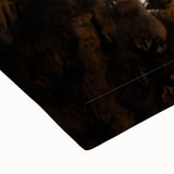 Black and white landscape art painting of a European scenery on stretched canvas, suitable for bedroom wall art.