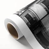 Art Deco poster of Andalucia scenery in muted earth tones on rolled canvas, ideal for nursery wall art.