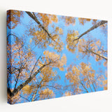 Large canvas print of a scenic European landscape in soft pastel colors, suitable for kitchen wall art.