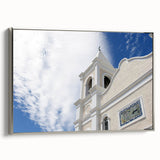 Framed canvas landscape art painting depicting the scenic Cabo San Lucas coastline in vibrant hues.