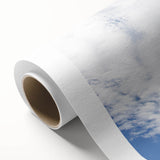 Art Deco style poster of Cabo San Lucas scenery on rolled canvas, featuring pastel shades.