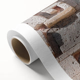 Art Deco poster of Oaxaca landscape on rolled canvas, featuring pastel colors, ideal for nursery wall art.