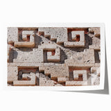 Extra large rolled print of Oaxaca scenery with vibrant floral elements, ideal for art wall dining room.