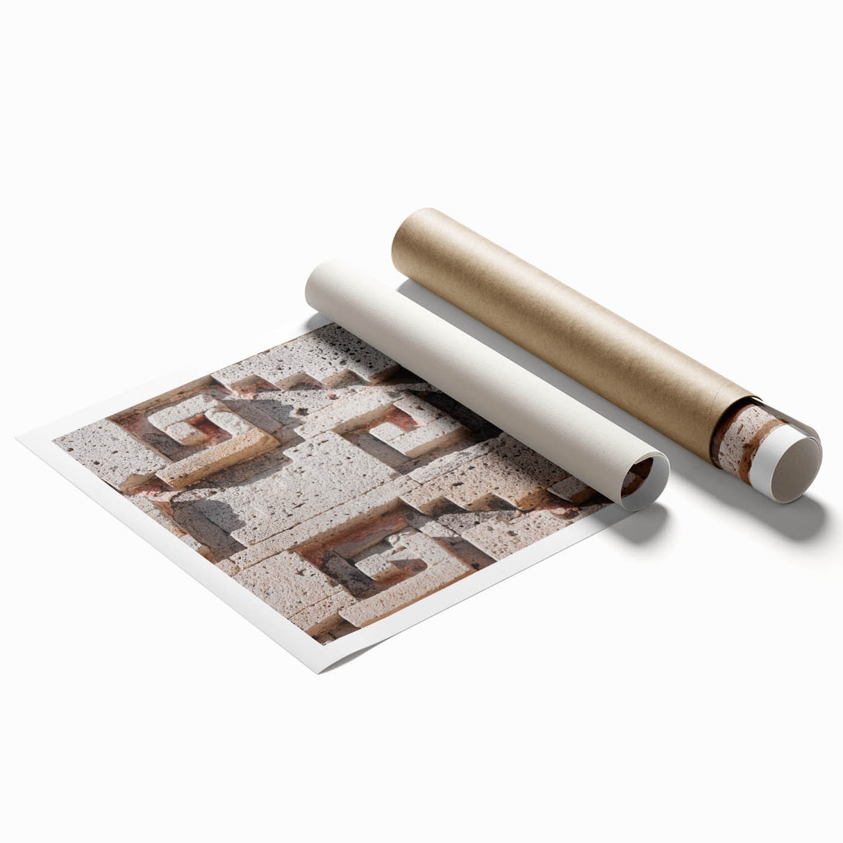 Extra large rolled print of Oaxaca scenery with vibrant floral designs, ideal for classy bathroom wall art.