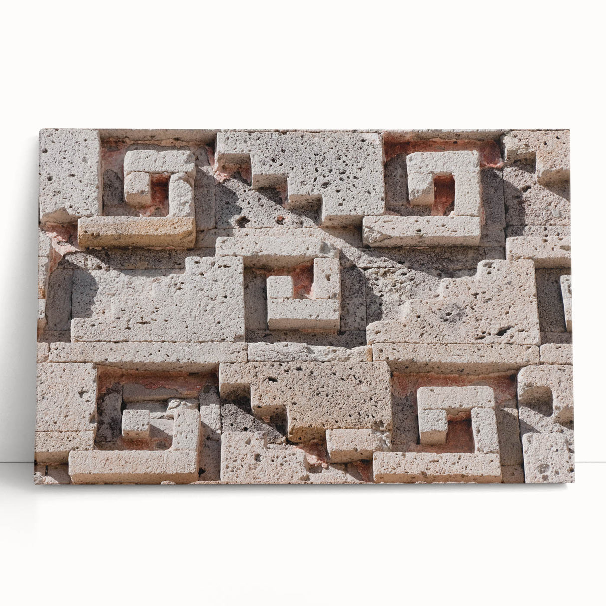 Black and white stretched canvas of Oaxaca scenery, ideal for kitchen wall art.