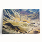 Black and white large art print of a Middle Eastern landscape on stretched canvas, ideal for kitchen or bedroom wall decor.