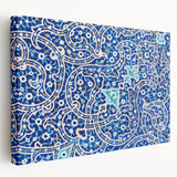 Large canvas print of a Middle-Eastern scenery in earthy tones, ideal for kitchen wall art.