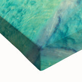 Black and white landscape art painting of a Jordanian desert on large stretched canvas, ideal for bedroom wall decor.